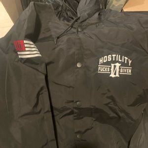 Black Hostility Windbreaker.